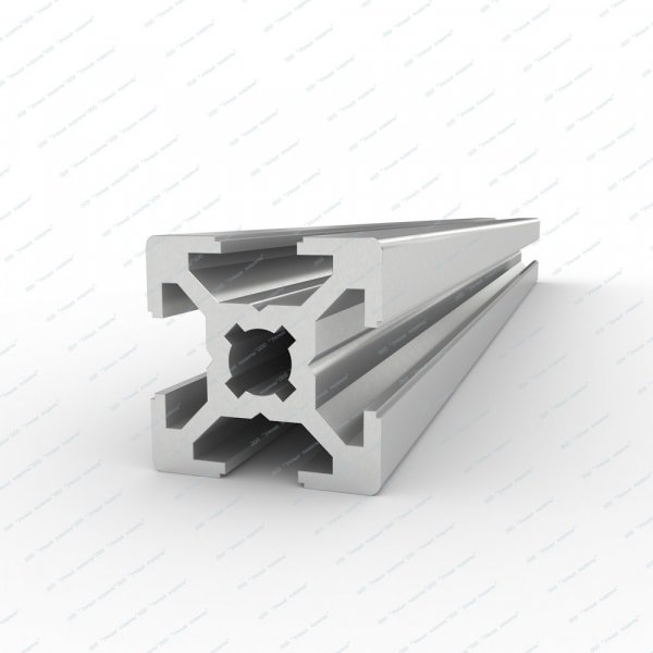 Алюминиевый конструкционный профиль 20х20 анодированный