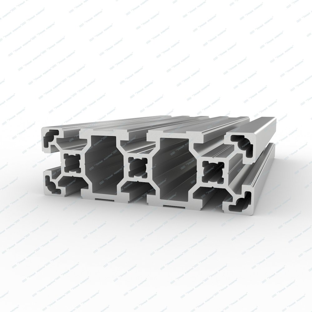 Алюминиевый конструкционный профиль 40х120 анодированный
