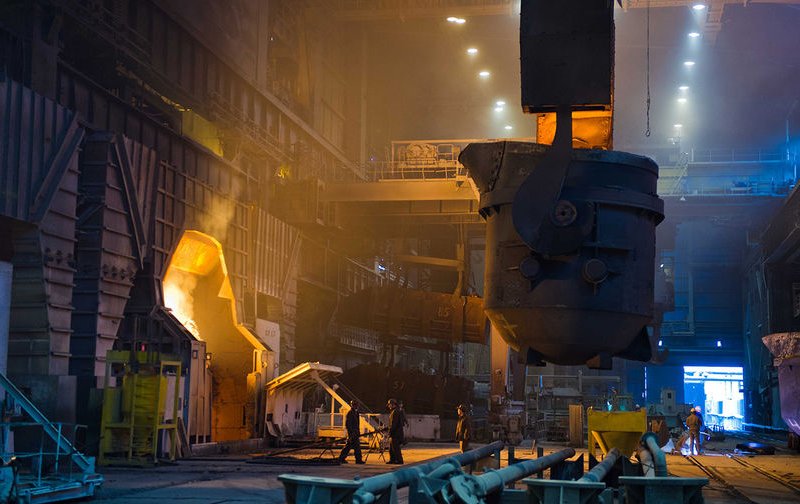 The value of shares of Novolipetsk Metallurgical Plant fell by 12.26 percent