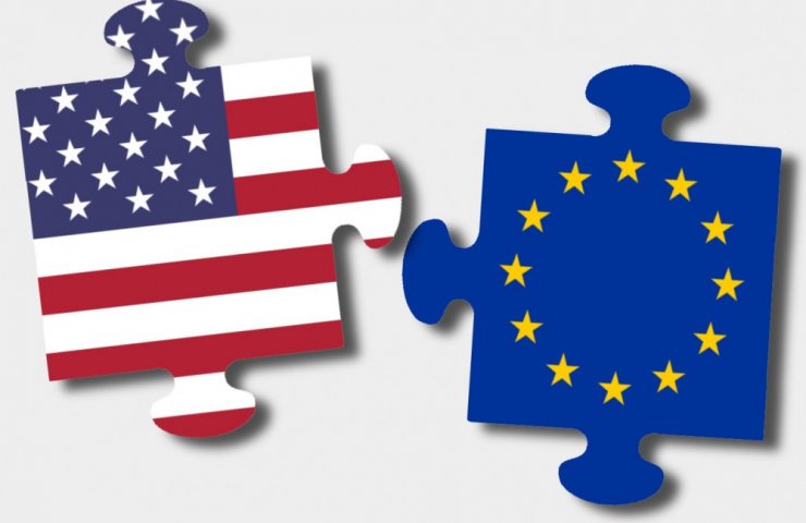 Бизнес беспорядок между Европой и США
