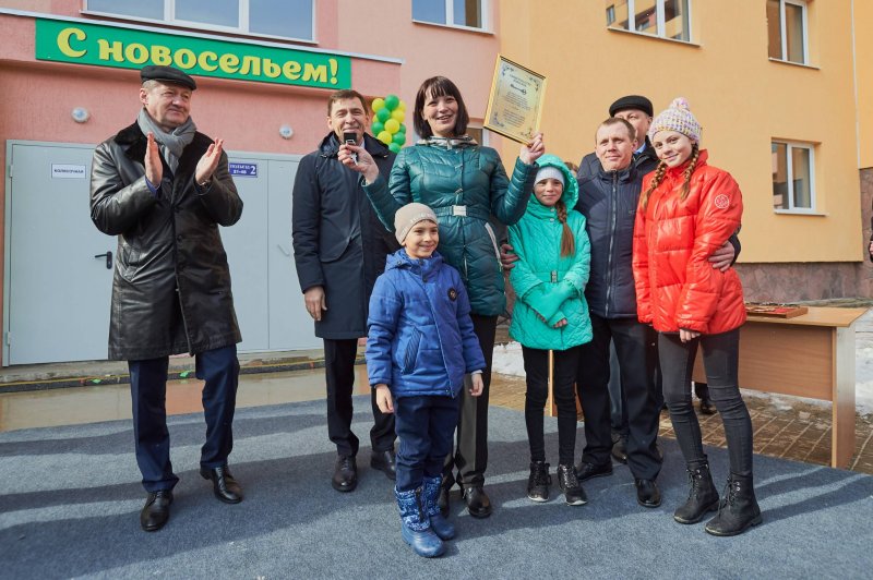 У Кировграде введений в експлуатацію 148-квартирний житловий будинок