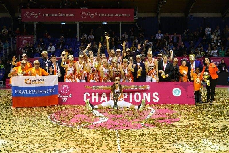 Basketball club UMMC became a five-time Euroleague champion