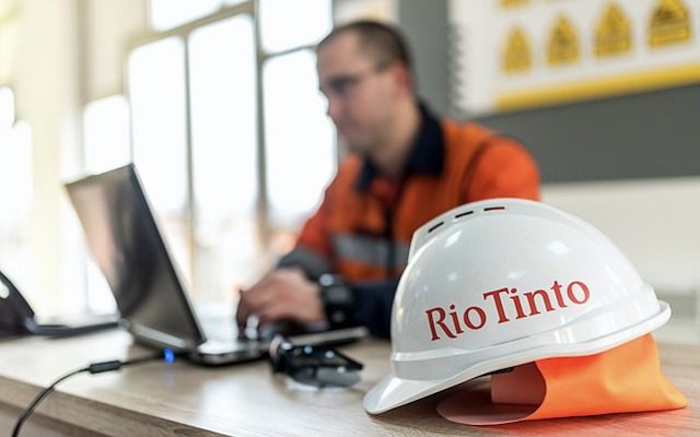Капитализация Rio Tinto достигла рекордного уровня на фоне роста цен на руду