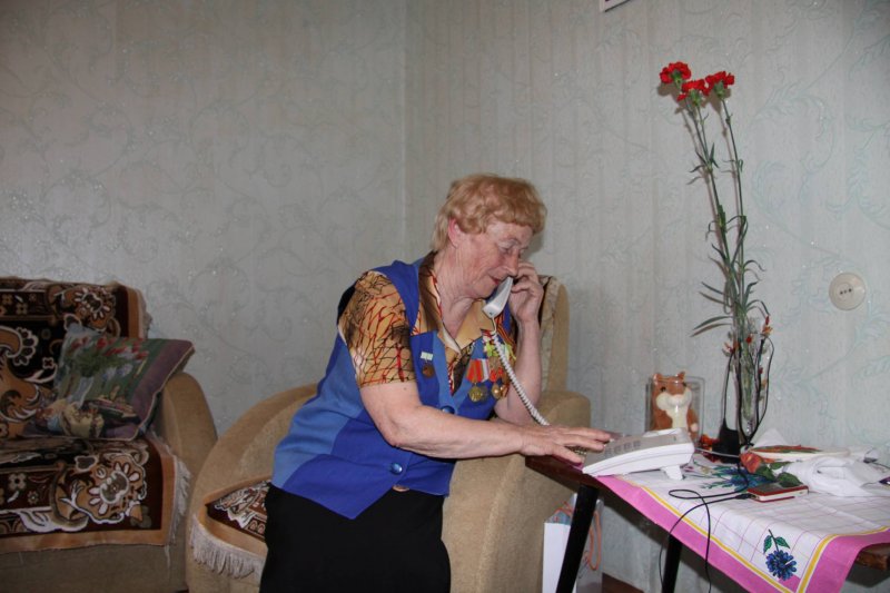 "UMMC-Telecom" gives free calls to veterans of the Great Patriotic War