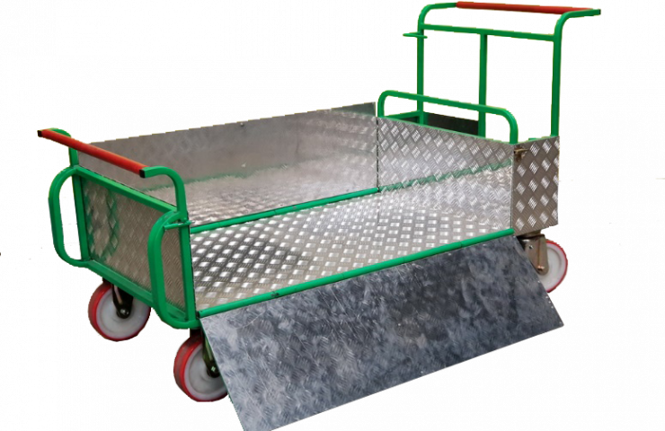 Transport carts for the needs of public utilities
