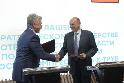 ТМК и НОВАТЭК заключили соглашение о стратегическом партнерстве, касающееся поставок премиальной трубной продукции