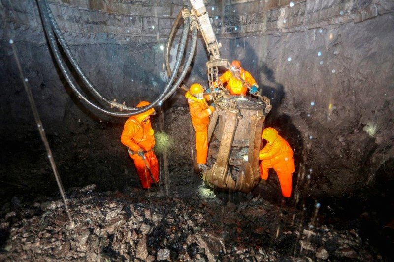 Mine builders of Gaysky GOK have completed sinking the shaft "Severnaya Ventilyatsionnaya 2"