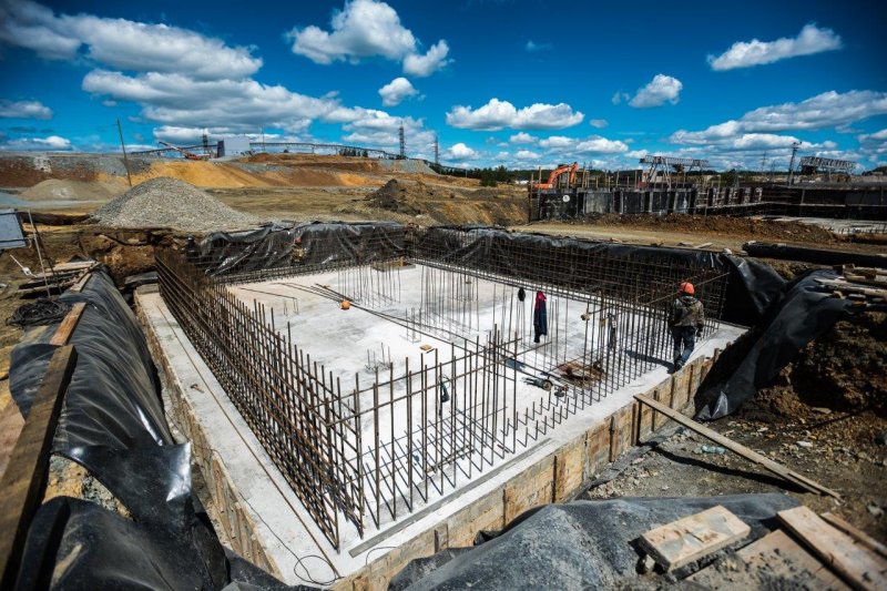 На Учалинском ГОКе продолжается строительство второй очереди очистных сооружений промышленных сточных вод