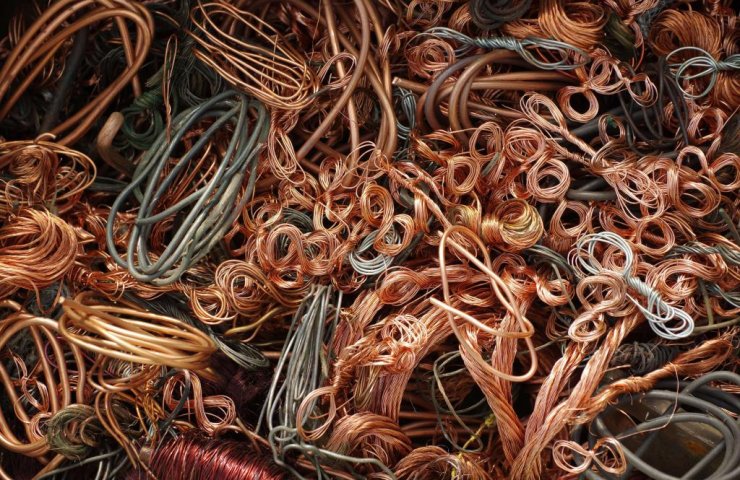 Reception of non-ferrous scrap