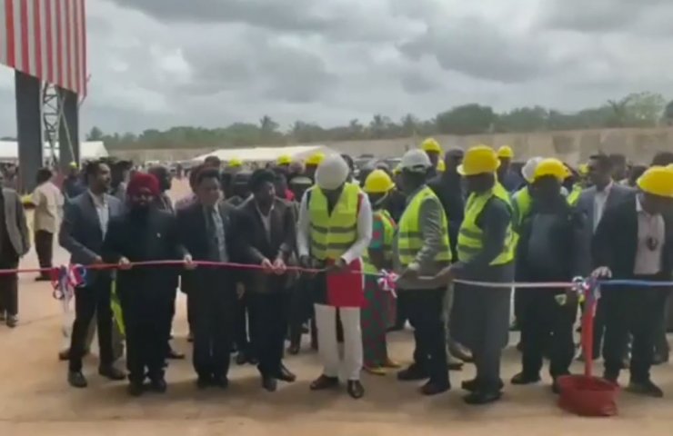 Liberia launches first steel plant in the country
