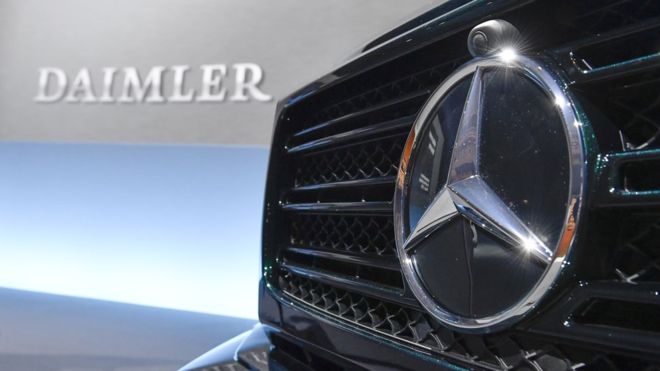 German auto concern Daimler recorded a net loss in the second quarter