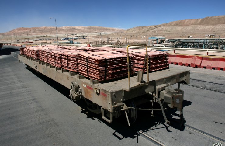 Chilean copper miner Antofagasta's profit jumped 44% in 1H