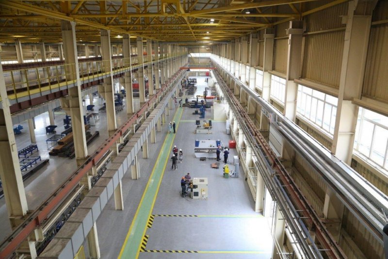 АО «Уралэлектромедь» завершает строительство второй очереди производства стальных конструкций