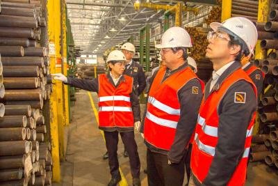 СинТЗ посетили делегации японских компаний JFE Steel Corporation и Metal One Corporation