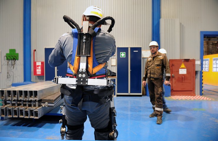 Vorkutaugol tested a prototype exoskeleton
