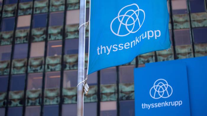 German giant Thyssenkrupp resigns from blue-chip status