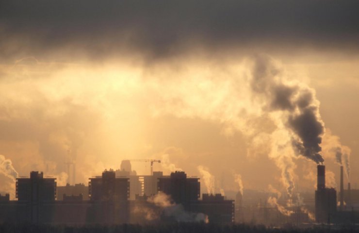 Cамий брудне повітря в Україні в Дніпрі