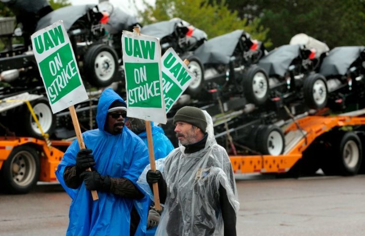 General Motors estimated losses from the most prolonged strike in the company's history