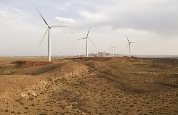 In China said about the futility of wind power