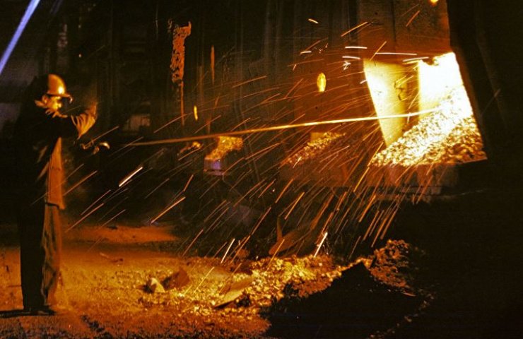 Metallurgical production in Ukraine fell sharply