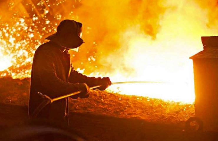 "Zaporozhstal" increased production of iron and steel