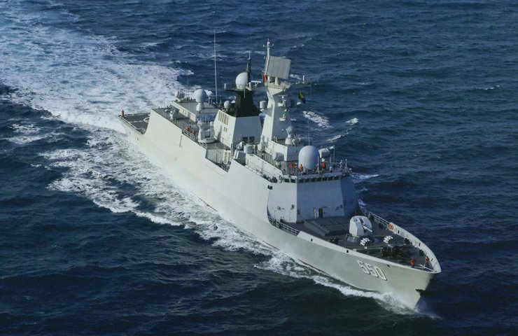 У Китаї почали будівництво двох фрегатів для ВМС Пакистану