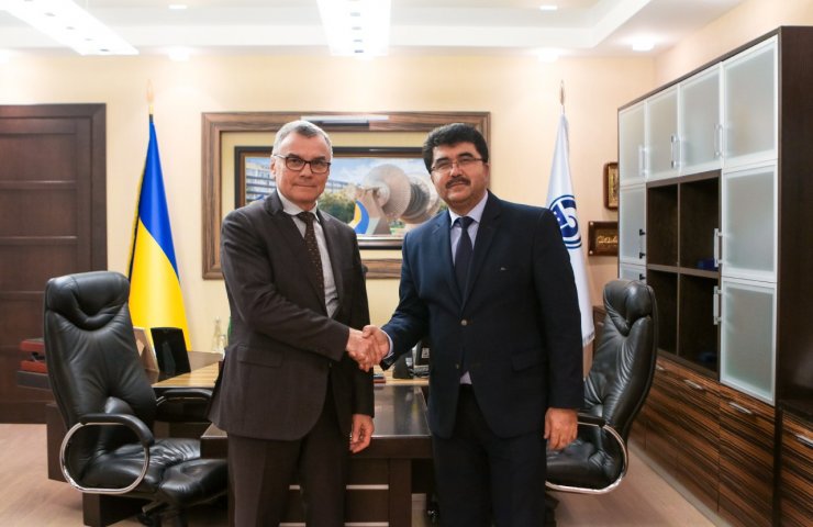 At "Turboatom" in Kharkov was visited by the Ambassador of Tajikistan