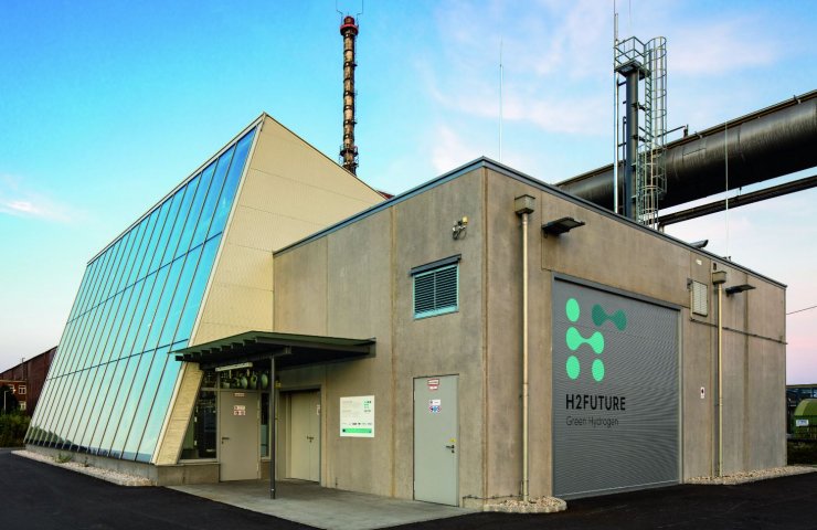 Voestalpine commencement of commercial production of "green" hydrogen in Linz