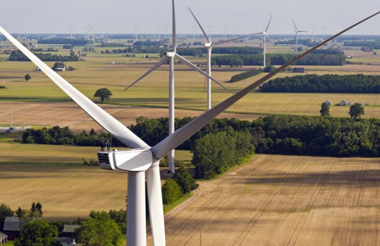 The Norwegian company began construction of a wind farm in Zaporizhia