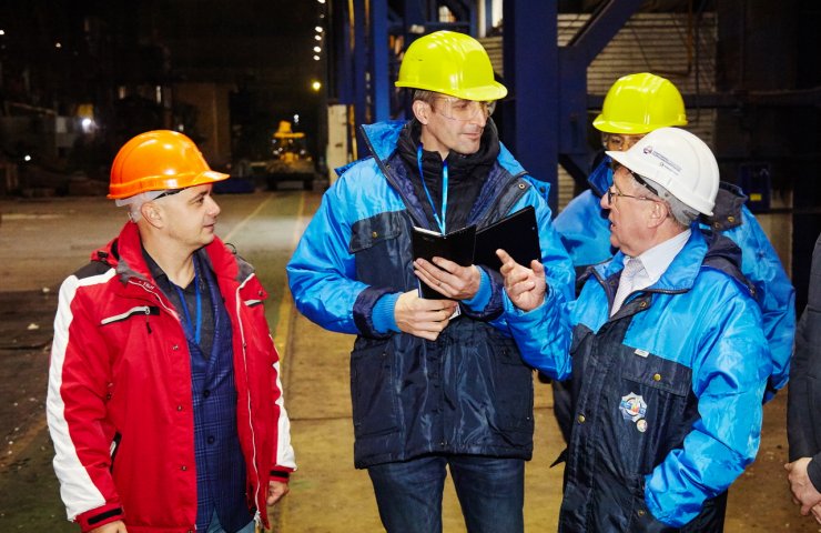 Представители финской компании «Outokumpu» побывали на Донбассе