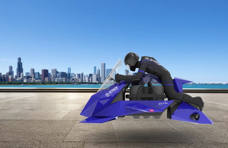 In Los Angeles, has collected $ 2 million to build a flying motorcycle