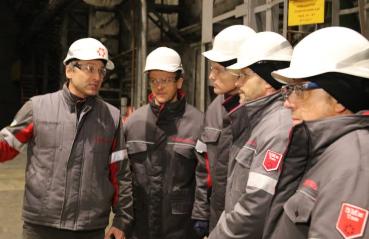 Austrian Ambassador to Ukraine, visited the metallurgical plant "Zaporizhstal"
