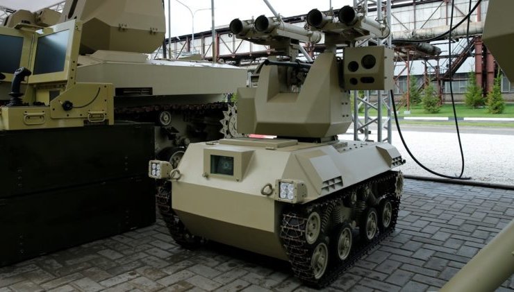 Russia is creating a group of combat robots