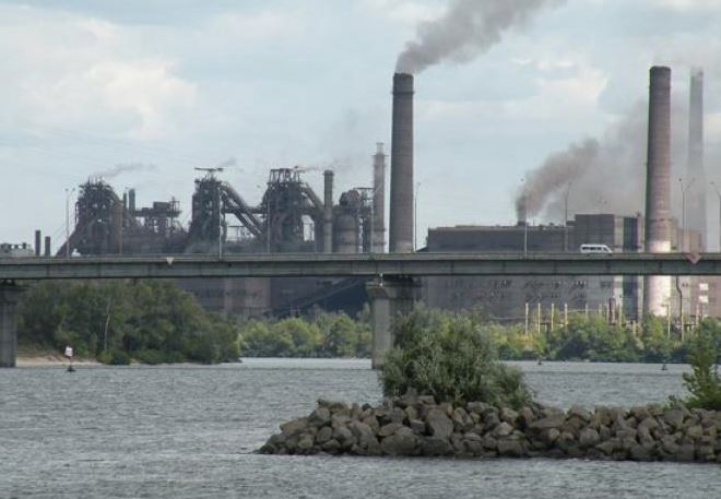 On the Dnieper metallurgical plant blew in the second blast furnace