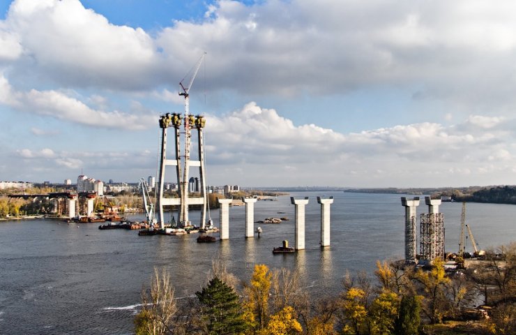 Объявлен тендер на строительство двух мостов через Днепр в Запорожье