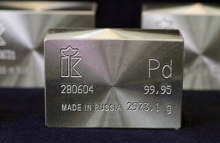 Norilsk Nickel increased its quarterly production of palladium and platinum