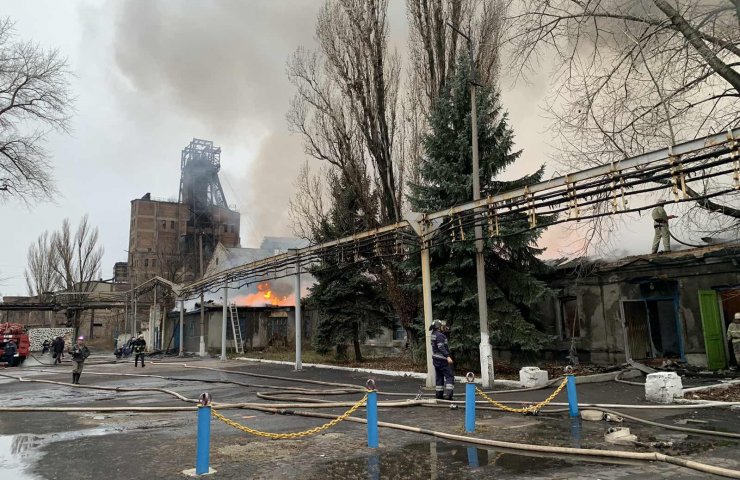 Пожежа на шахті «Північна» в Донецькій області повністю ліквідовано (Фото)