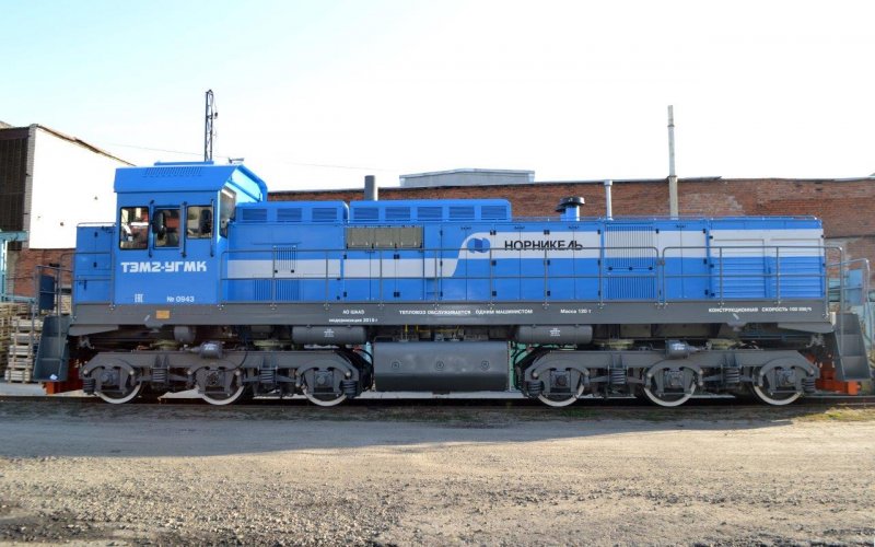 SHAAZ modernize shunting locomotives for "Norilsk Nickel"