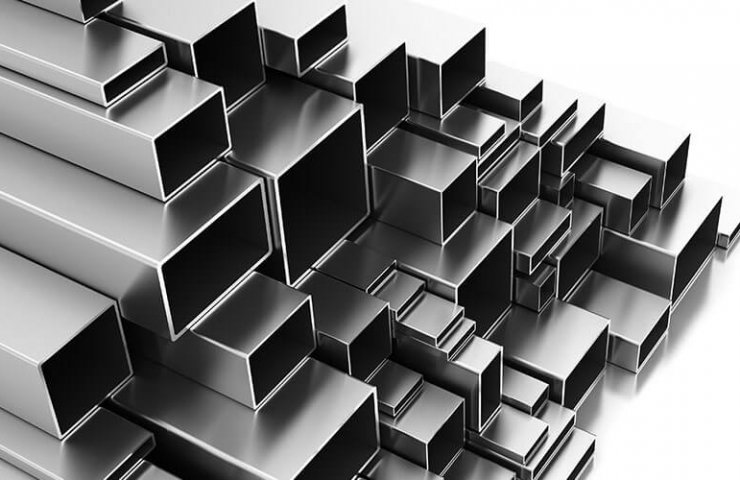 Custom-made aluminium profile pipe