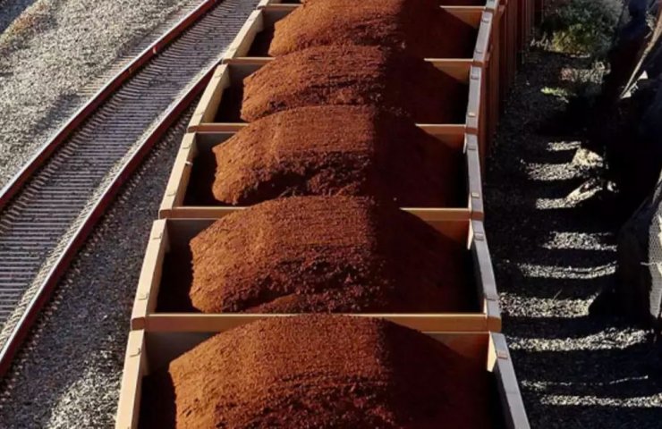 У листопаді український експорт руди, залізорудних концентратів виріс на 7,75%