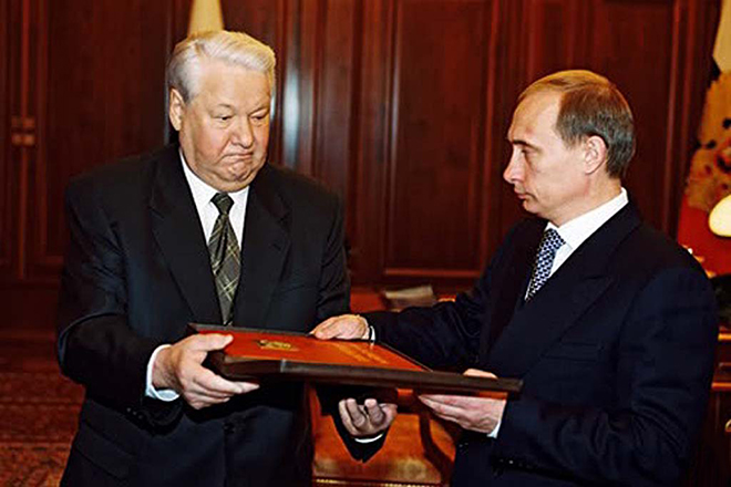 Сьогодні 20 років як Володимир Путін вперше став президентом Російської Федерації