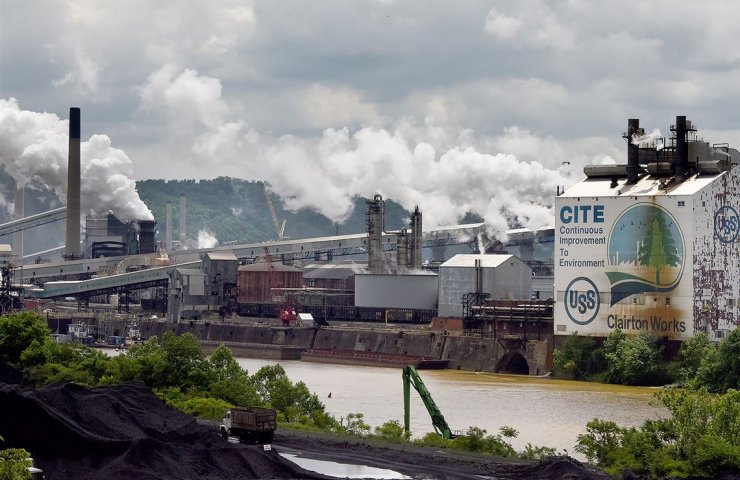 Steel company US Steel was fined $ 8.5 million for air pollution