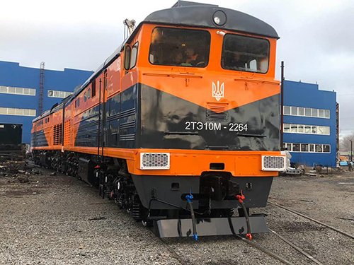 "ArcelorMittal Kryvyi Rih" got the first in Ukraine modernized mainline locomotive