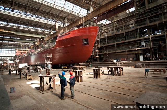 The shipbuilding business of Smart-Holding is headed by Dmitry Krasnikov
