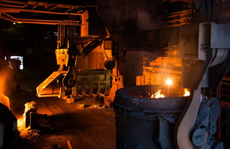"Ukrmetallurgprom" said data, steel production in Ukraine in 2019
