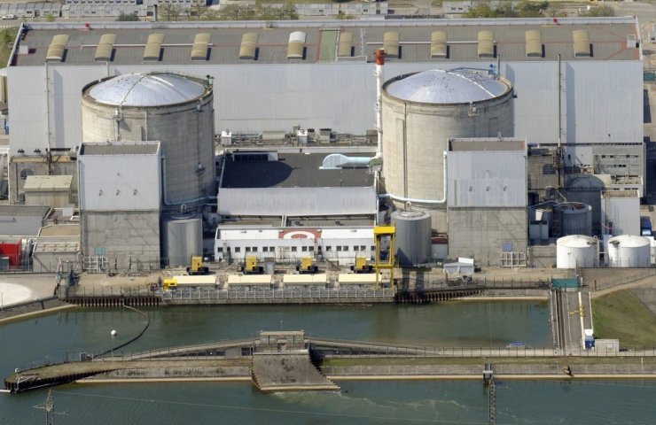 EDF зупинить до кінця року роботу двох атомних реакторів у Франції