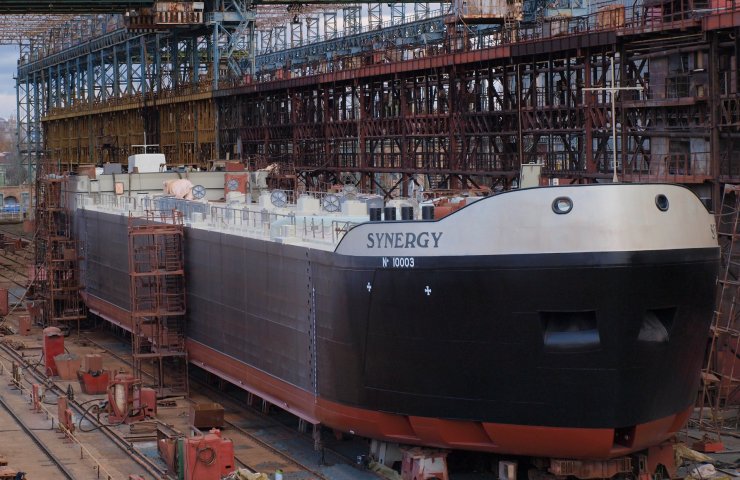 Smart Maritime Group спустила на воду третий танкер для нидерландской VEKA Shipbuilding
