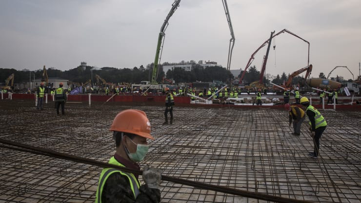 In Wuhan for 10 days built a hospital for infected with a coronavirus (Video)