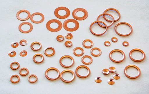 Washers and gaskets copper alloy