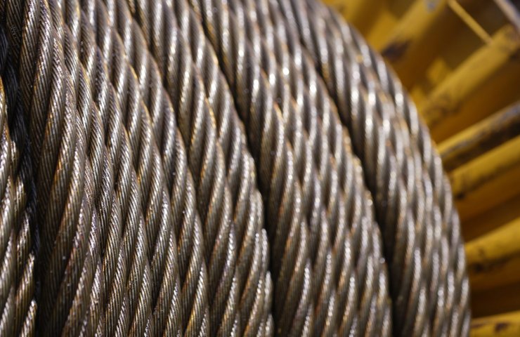 Ukraine imposed a 50 percent duty on Russian steel cables and ropes